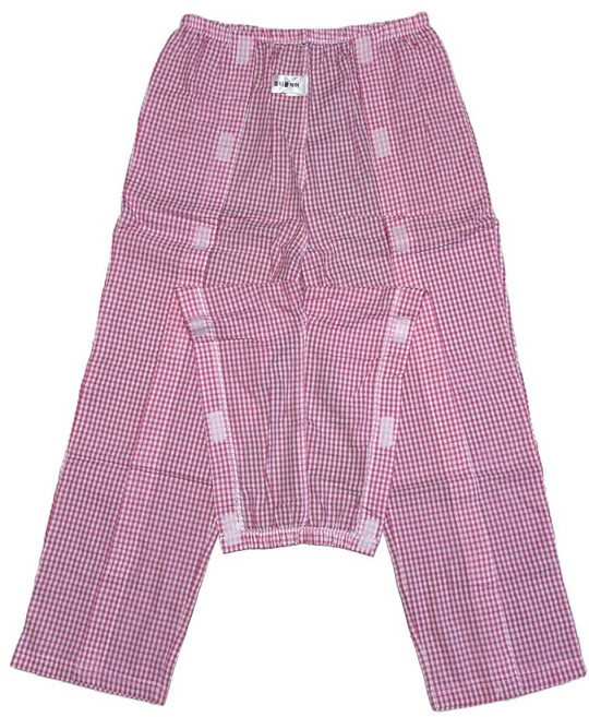 셀티풀케어 남자 여자 와상 환자복 트임 치매 기능성 바지