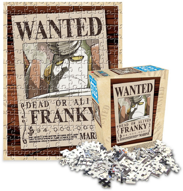 원피스 현상수배 직소 퍼즐 150조각, 1개, 뉴 현상수배 프랑키, 150피스