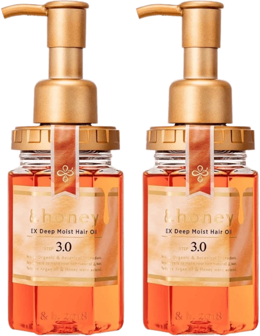 앤드 허니 헤어오일 EX 딥 모이스트 100mL 2개 - 쿠팡