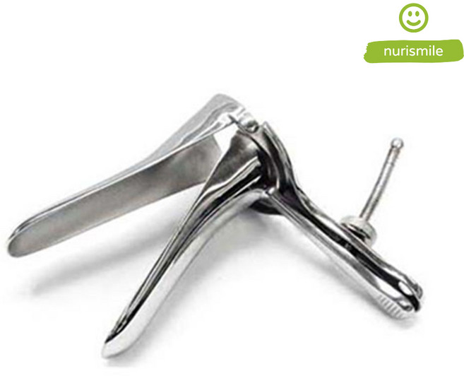 여성질 개구관찰 병원 의료용 질경(M) / 핀셋 겸자 도구 비경, 1개