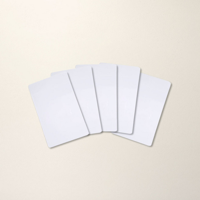 RFID RF카드 태그 13.56Mhz 현관 문열림 공카드 5장 코콤 코맥스 직방 게이트맨 솔리티 호환, 1개, RFID RF카드 태그 13.56Mhz 공카드 5장