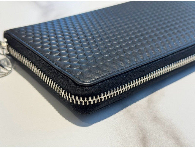 Mercedes-Benz 德國賓士原廠 星芒花紋牛皮長夾