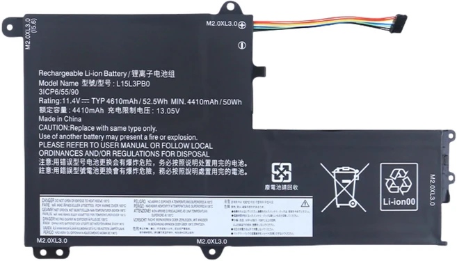 FLEX4-1580 Flex3 L15M3PB0 L15L3PB0 80R4용 배터리 공장 가격, 02 L15L3PB0-0
