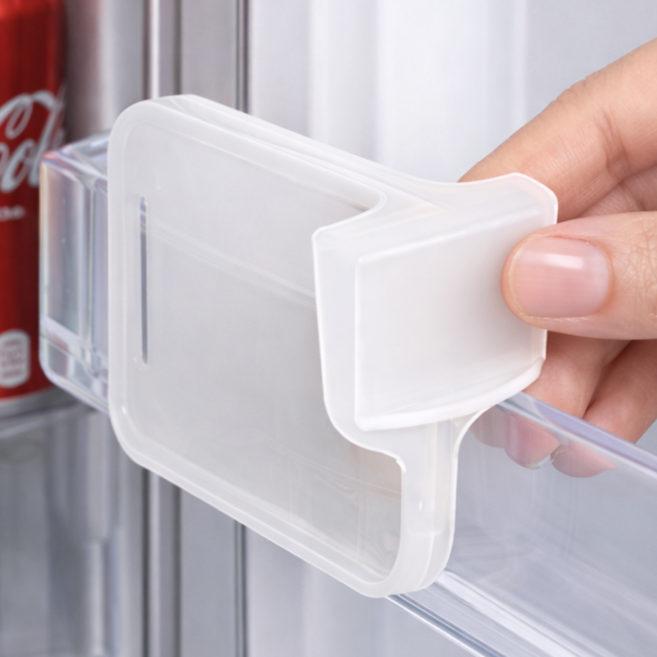 캐시러쉬 냉장고 수납 칸막이 10ea, 10개, 투명