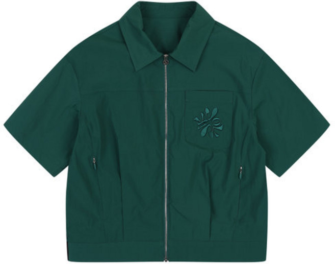 볼빅 어패럴 여성 골프 셔츠형블루종반팔점퍼 VLWBP301_DE 2883330