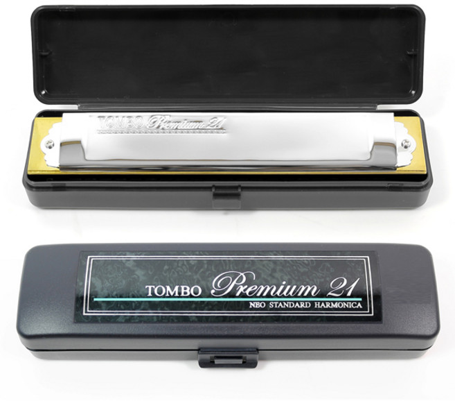 톰보 트레몰로 하모니카 프리미엄 21 / 3521, C, 1개