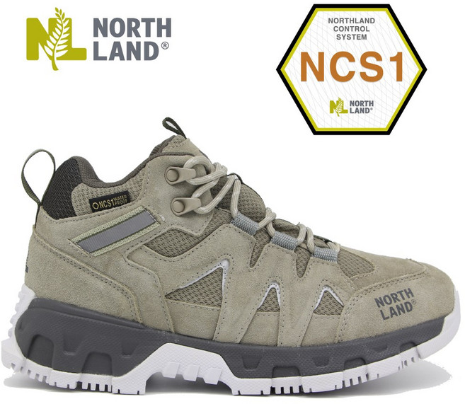 노스랜드 천연가죽 완전방수(NCS1) 업투엠 UPTO_M 등산화 트레킹화 고프코어신발 [남여공용][한국마라톤협회공인]