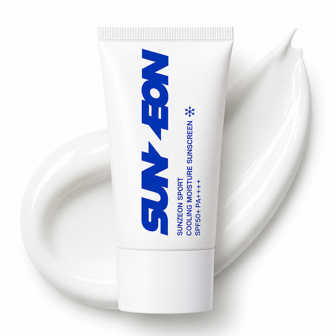 썬전 땀에 강한 스포츠 쿨링 수분 선크림 SPF50+ PA++++ 특허성분 2종, 1개, 50ml