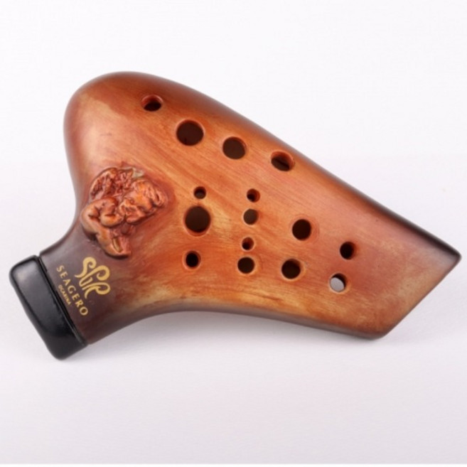 세계로본 더블 도자기 오카리나 천사, 1개