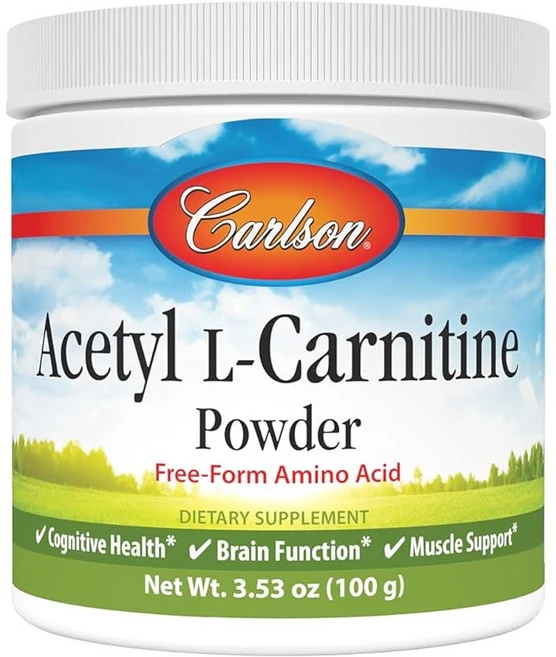 칼슨랩스 아세틸 L-카르니틴 아미노 애시드 파우더 글루텐 프리, 100g, 1개 - 쿠팡