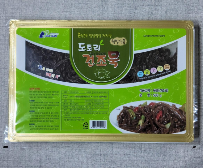 우리존 도토리 건조묵 500gWS 국내제조 도토리묵 말랭이, 500g, 1개