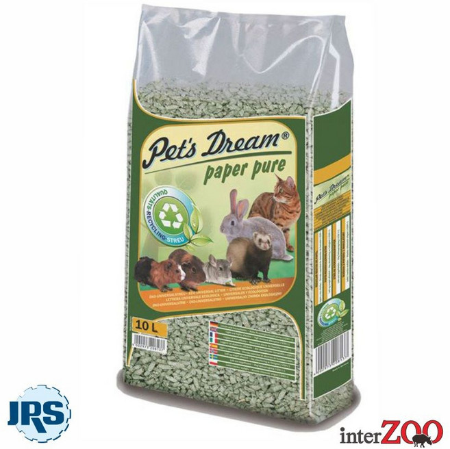 펫츠드림 페이퍼 퓨어 깔짚 10kg, 1개