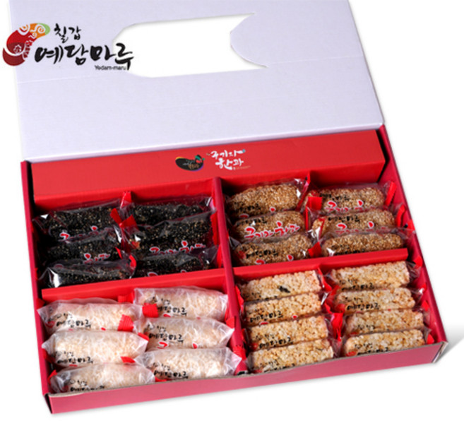 칠갑예담마루 어머니한과 1호 (200g) 100% 청양구기자 사용 낱개포장 한과선물 칠갑산어머니한과, 1개, 200g