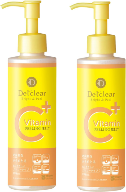 데트클리어 브라이트 필링젤 198ml 2개입 비타민C 3종 함유, 2개