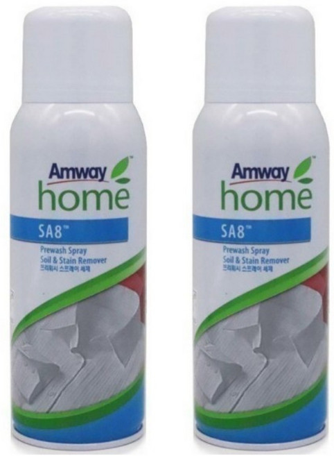 암웨이 SA8 프리워시 스프레이 세제 x 2개 미국제조 한국암웨이정품, 350g