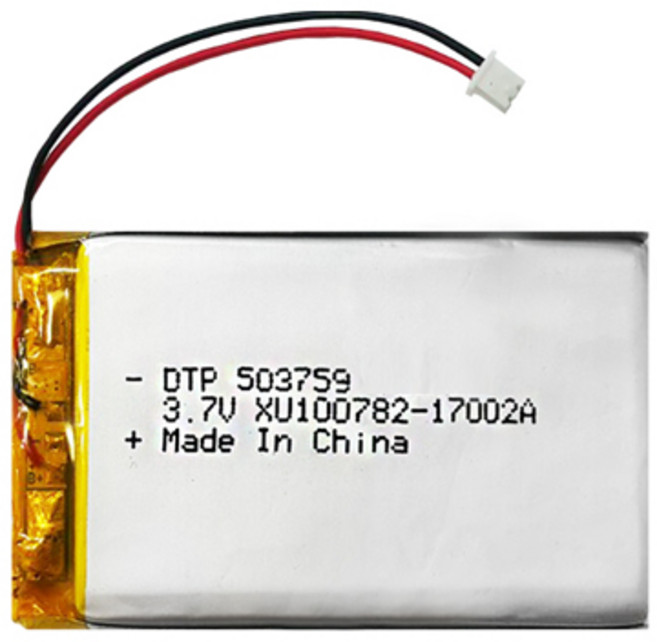 DTP 503759 3.7V 1200mAh, 1개, 1개입