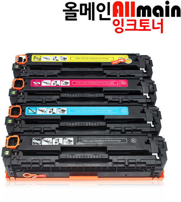HP호환 CM2320N 재생토너 고품질출력 CC530A, 1개, 노랑