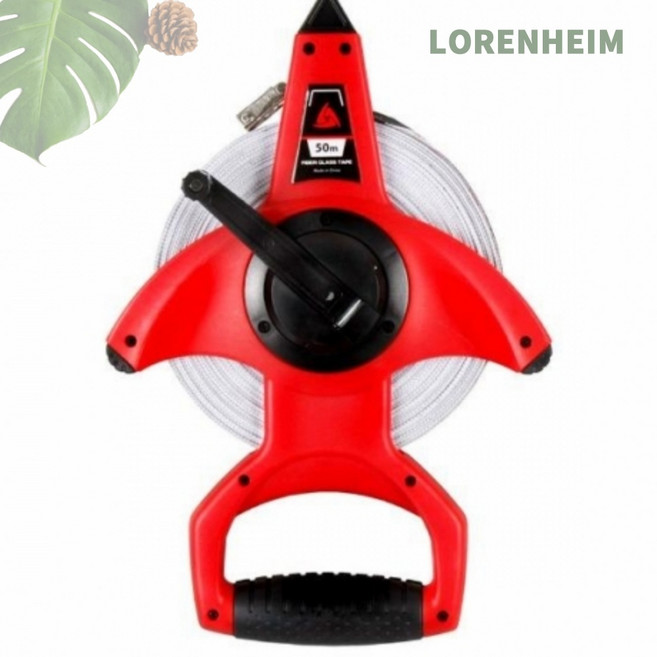 로렌하임 스타 줄자 ZH220050 50M 공사현장 측정용 1개입 필드스포츠도구, 1