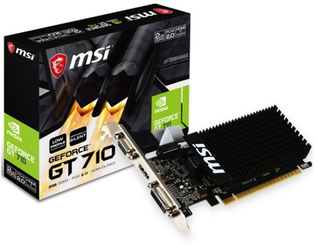 MSI MSI 지포스 GT710 D3 2GB LP 무소음, 상세페이지 참조