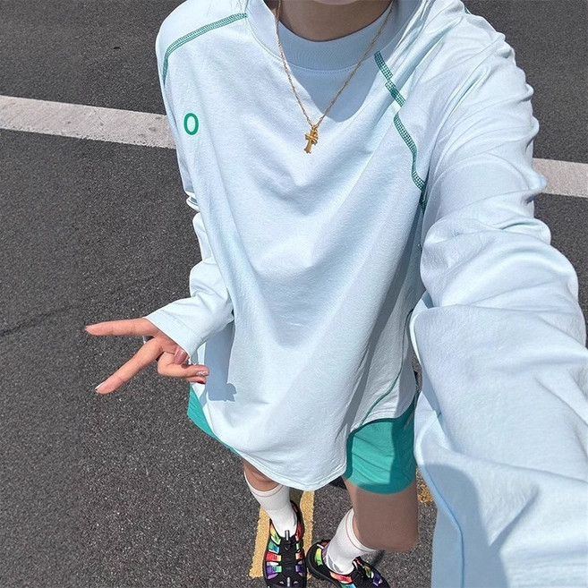 프리미엄 스포츠웨어 기능성 러닝 긴팔 등산 스포츠 발열 긴팔 티셔츠 통기성 자전거 긴팔 남녀공용