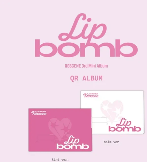 8위 - RESCENE(리센느) - LIP BOMB [미니 3집] [QR VER] [PHOTOCARD VER] 2종세
