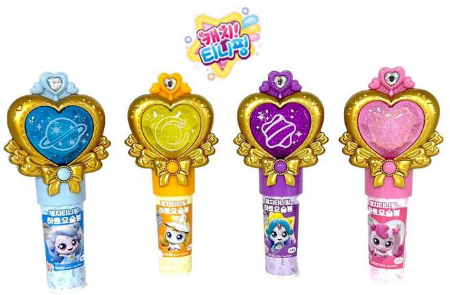 캐치티니핑 하트요술봉(색상랜덤), 1개, 10g