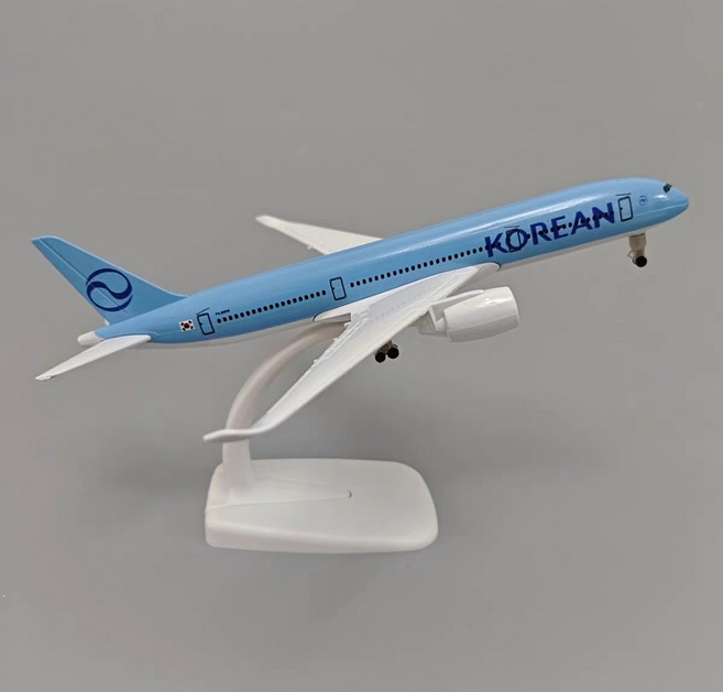 대한항공 신도장 A350 국제 항공기 1400 비행기 모형 20cm 장난감 장식품 선물, [11] 20CM 뉴질랜드 B777, 1개