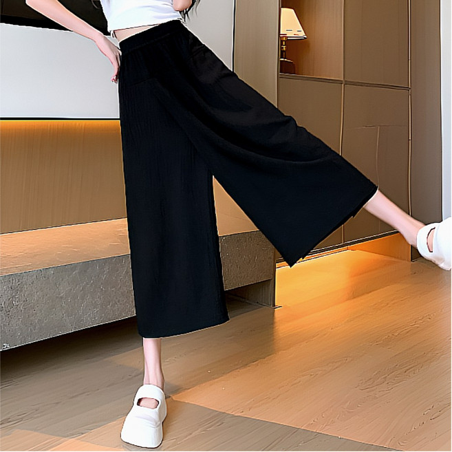 유루카 여성 치마바지 키작녀 밴딩