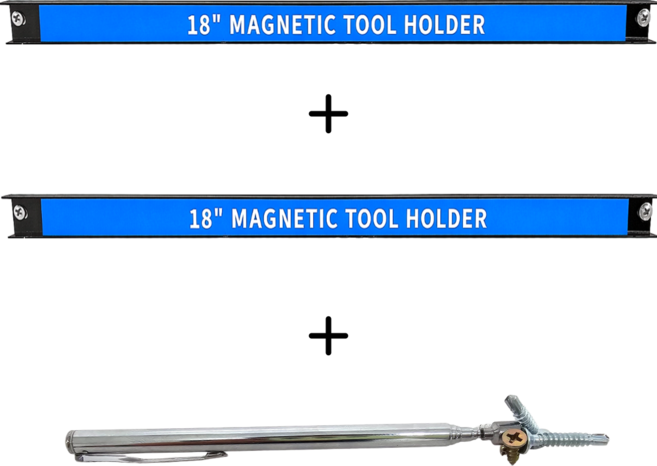 다마온즈 자석 공구걸이 자석바, 2개