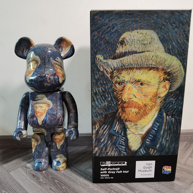 bearbrick400 인테리어 피규어 거실 조형 소품 디자인 베어 브릭, 7번, 1개