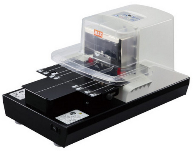 【文具通】MAX 美克司 電動釘書機, 1個, EH-110F 約110張, N/A