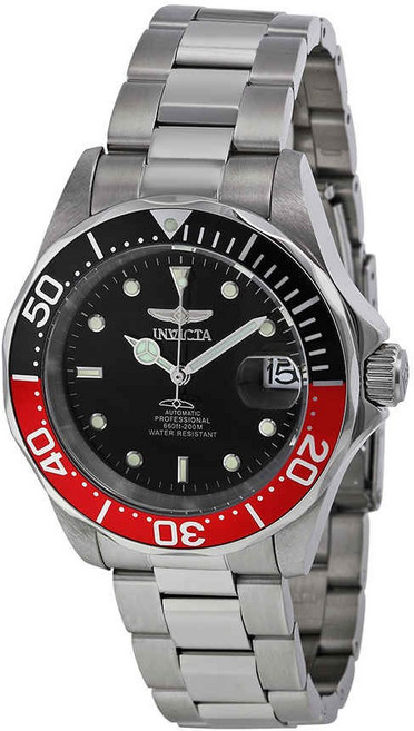 Zodiac 인빅타 프로 다이버 오토매틱 코크 베젤 남성용 시계 9403