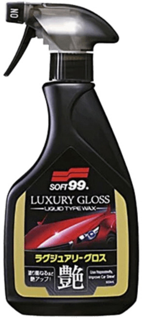 SOFT99 奢華水蠟 汽車美容 快速提升光澤 易於使用 保護車漆, 500ml, 1瓶