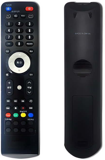 TV 통합 만능 리모컨 삼성 LG 엘지 대우 셋탑박스 셋톱박스 티비 리모콘, 통합 TV리모컨 (건전지포함), 1개