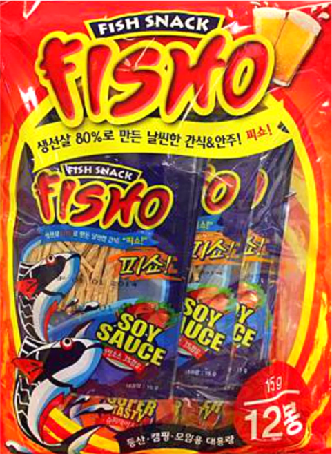 피쇼 생선포(간장맛.슈퍼테이스티), 12개, 15g