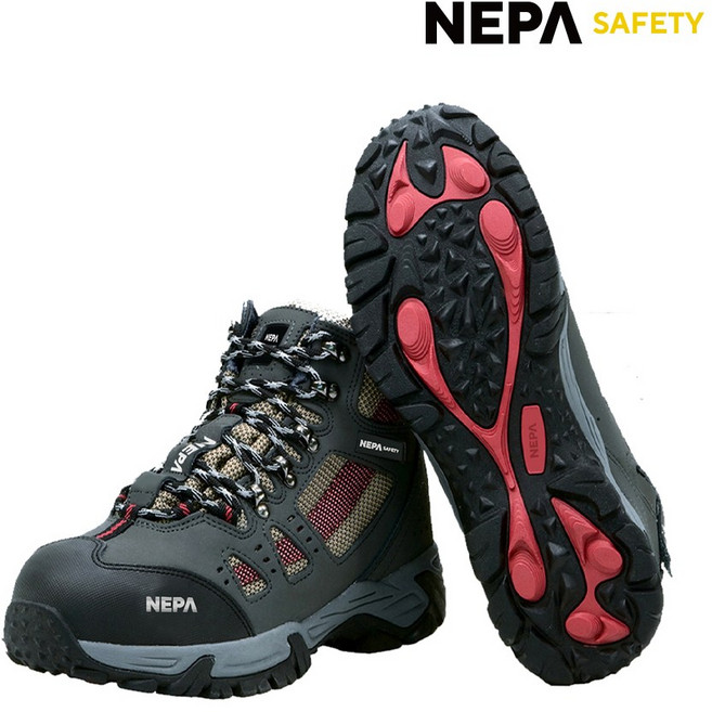 네파 세이프티 안전화 카키 끈 GT-36N, KHAKI, 1개