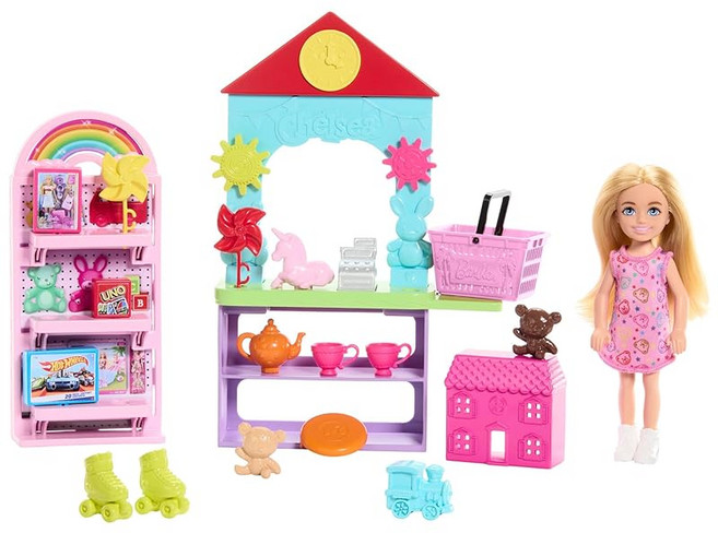 바비 Barbie 첼시와 처음으로 장난감 키세카에 인형·하우스 그대로 · 놀이 놀이 3세부터 HNY59, 1개, 상세페이지 참조