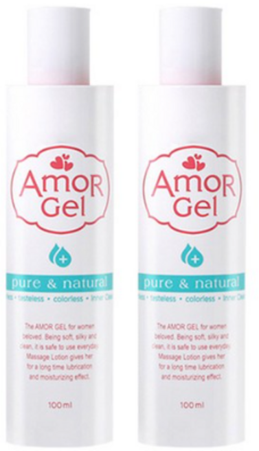 러브초오 아모르젤 보습제 여성청결제 쑥 성분 함유 성인용품 여성, 2개, 100ml