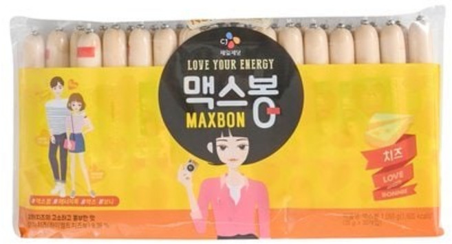 CJ 맥스봉 치즈, 35g, 30개