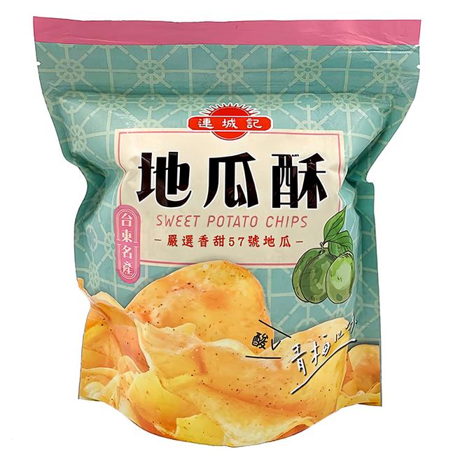 連城記 地瓜酥 青梅口味, 140g, 1包