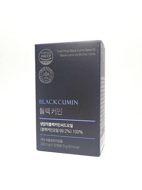 블랙커민 티모퀴논 블랙커민씨드오일 블랙시드오일 300mg x 30캡슐, 블랙커민 티모퀴논 블랙커민씨드오일 블랙시드오일 300m, 1개