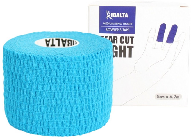 리발타 볼링테이프 중약지 티어 컷 라이트 블루 3개입