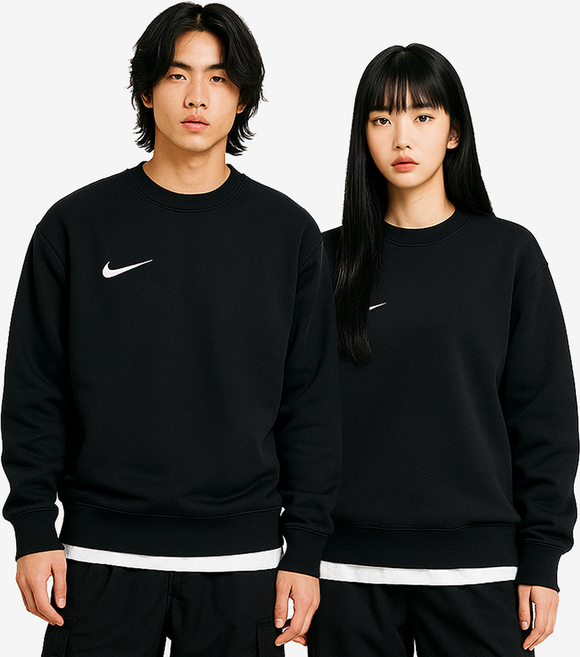 나이키 파크 스우시 맨투맨 CW6902-010 기모 맨투맨