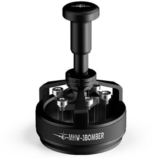 MHW-3BOMBER 이탈리아 사이클론 니들 디스트리뷰터 커피 침칠봉, 블랙 58mm, 1개