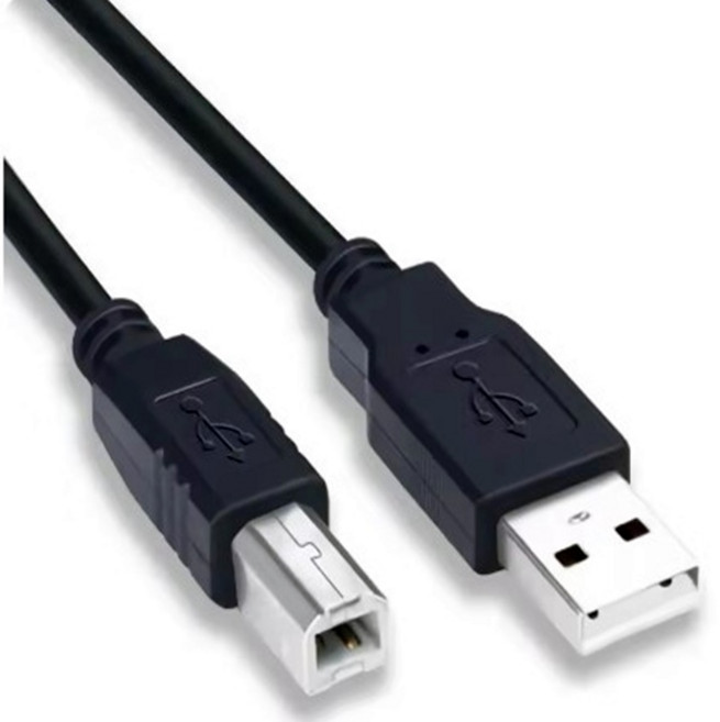 USB AB 캐논 삼성 HP 프린터 복합기 연결케이블 3m, 1개
