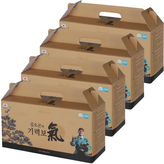 김오곤원장의 기력보 12가지 한약재 십전대보 진액 액기스 건강즙, 70ml, 120개