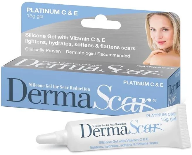 DermaScar 더마스카 울트라 젤 플래티넘 비타민 E & C 15g, 1개 - 쿠팡