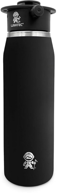 루나텍(Lunatec 아웃도어 물병 마이보틀 아쿠아봇 진공단열병1000ml 블랙 LTA1061000