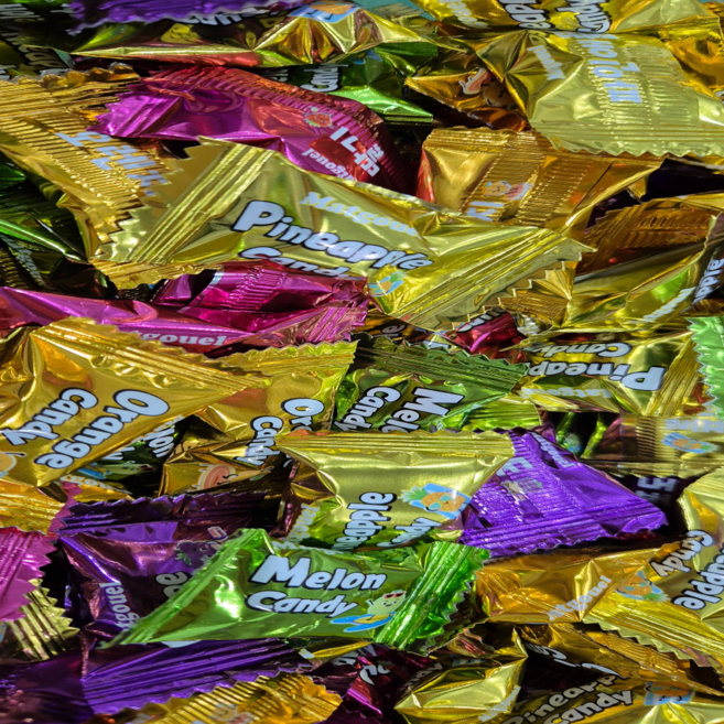 우리가스토리 GG 후르츠맛랜드 사탕 캔디 대용량사탕, 4kg, 1개