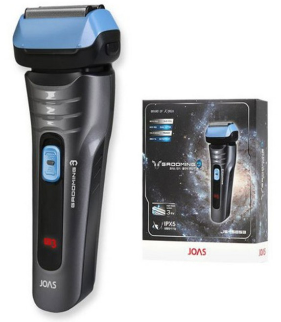 조아스 생활방수 전기면도기, JS-5853, 혼합색상